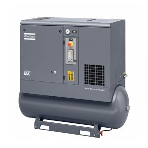 Atlas copco GX FF rotary screw air compressor with refrigerant dryer