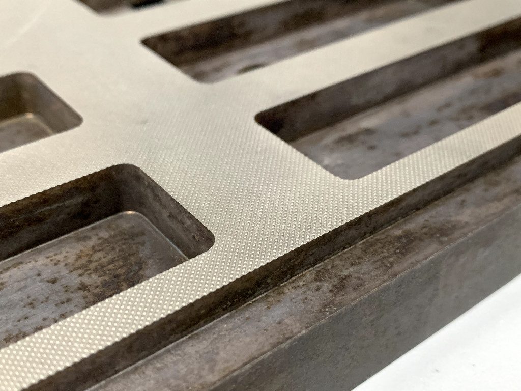 CNC Milled and Engraved EDM Wire Erosion Plate