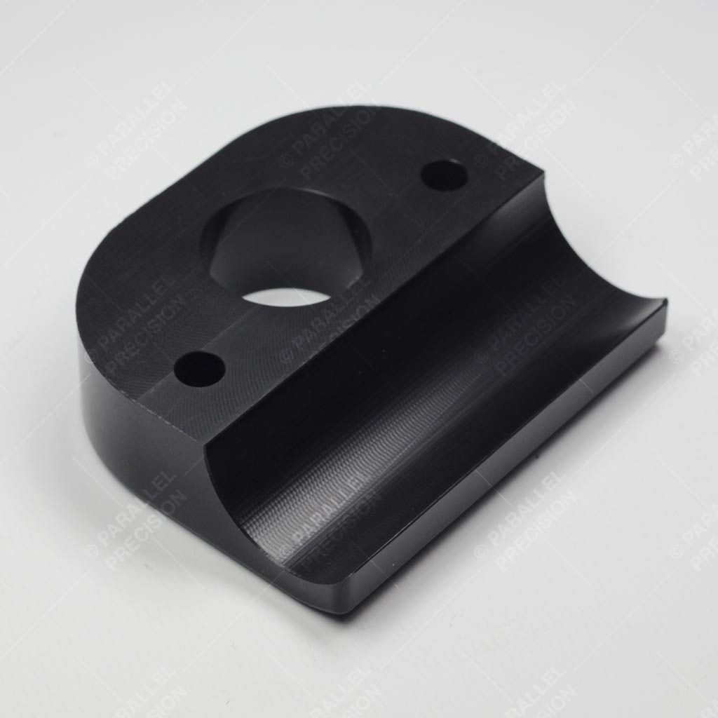 Precision Engineered CNC Milled Black Acetal Component